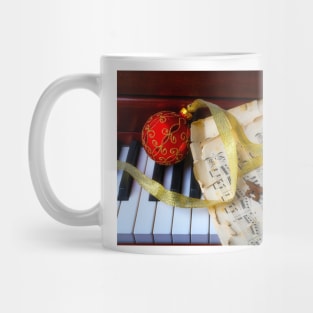 Christmas Ornament With Sheet Music Mug